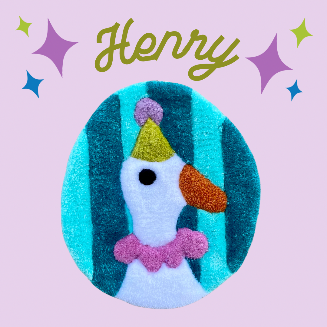 Henry Clown Goose Wall Hanging